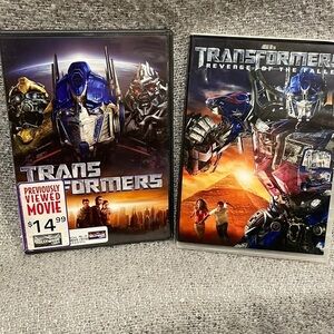 Transformers Bundle: Dark of the Moon &  Revenge Of The Fallen  DVDs